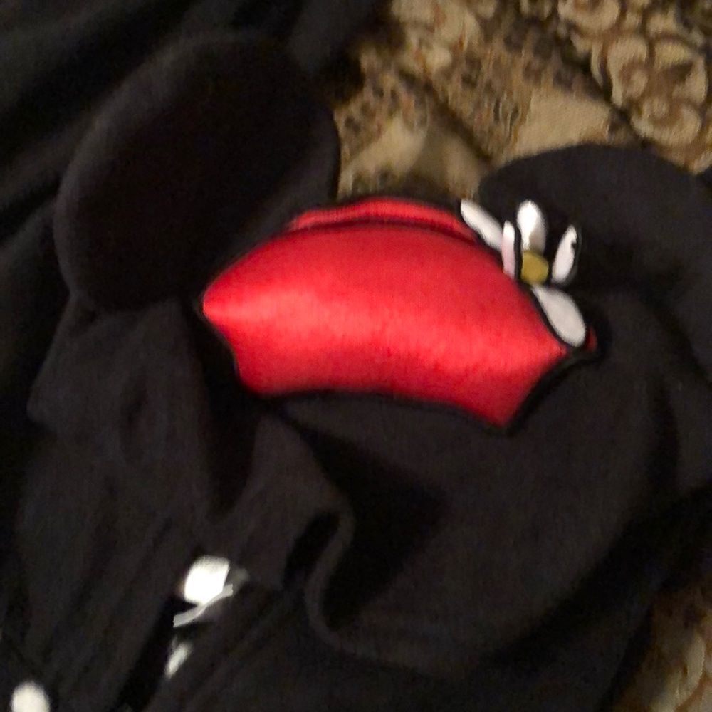 Disney size small onesie new with tags, hooded - Picture 3 of 4